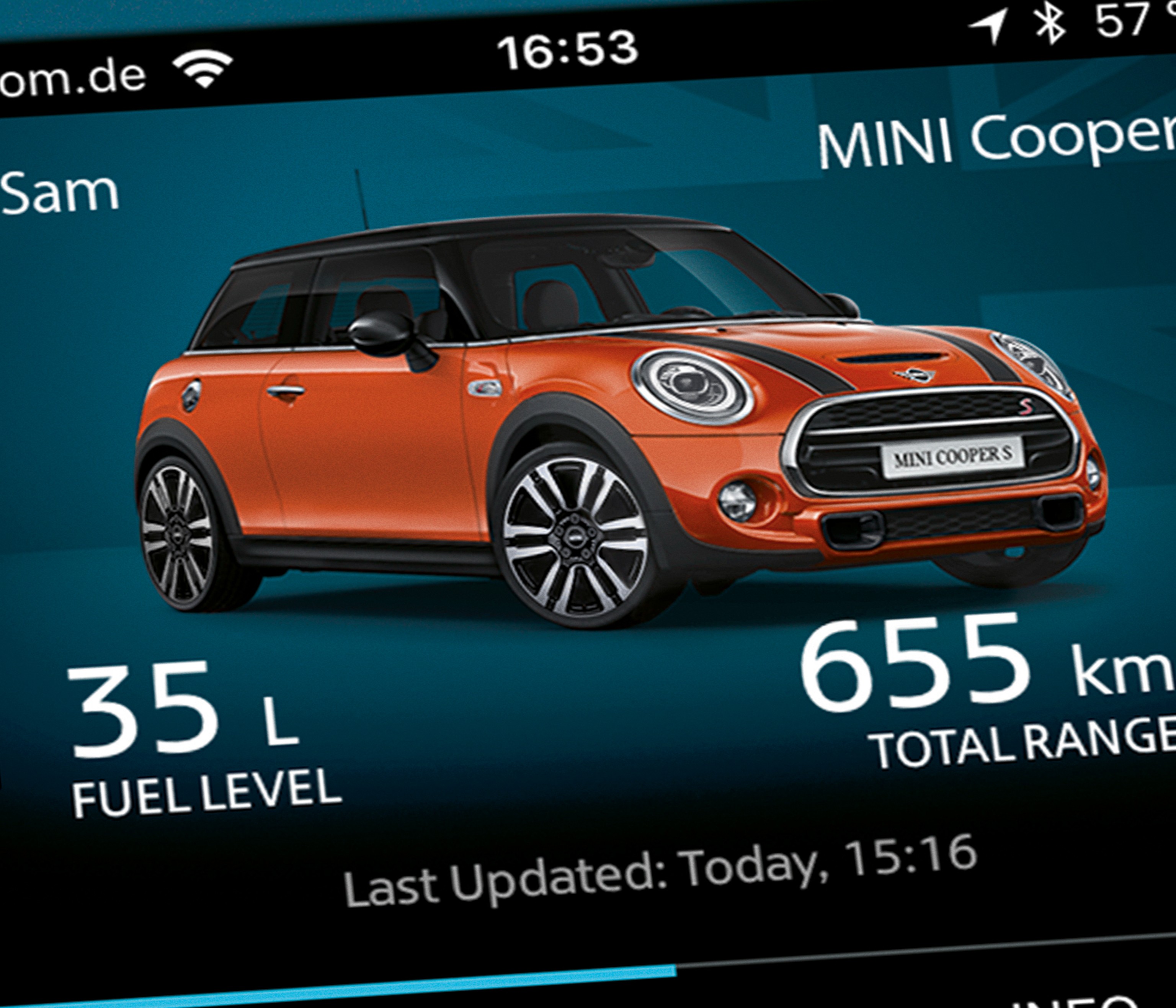 MINI CONNECTED APP
